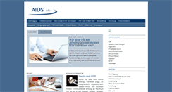 Desktop Screenshot of aids-info.net